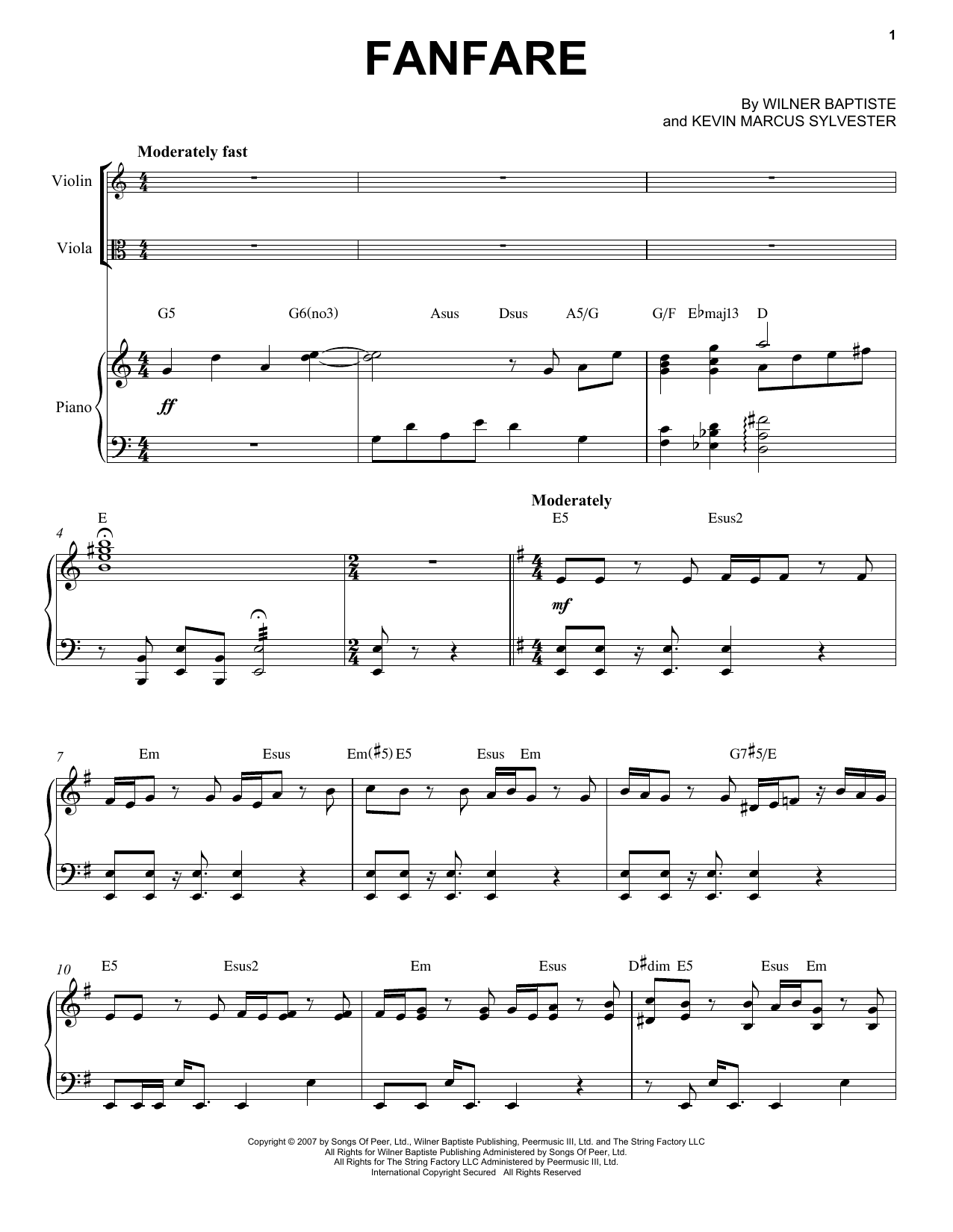 Product picture to: Fanfare
