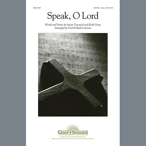 cover: Speak, O Lord, Fred and Ruth Coleman