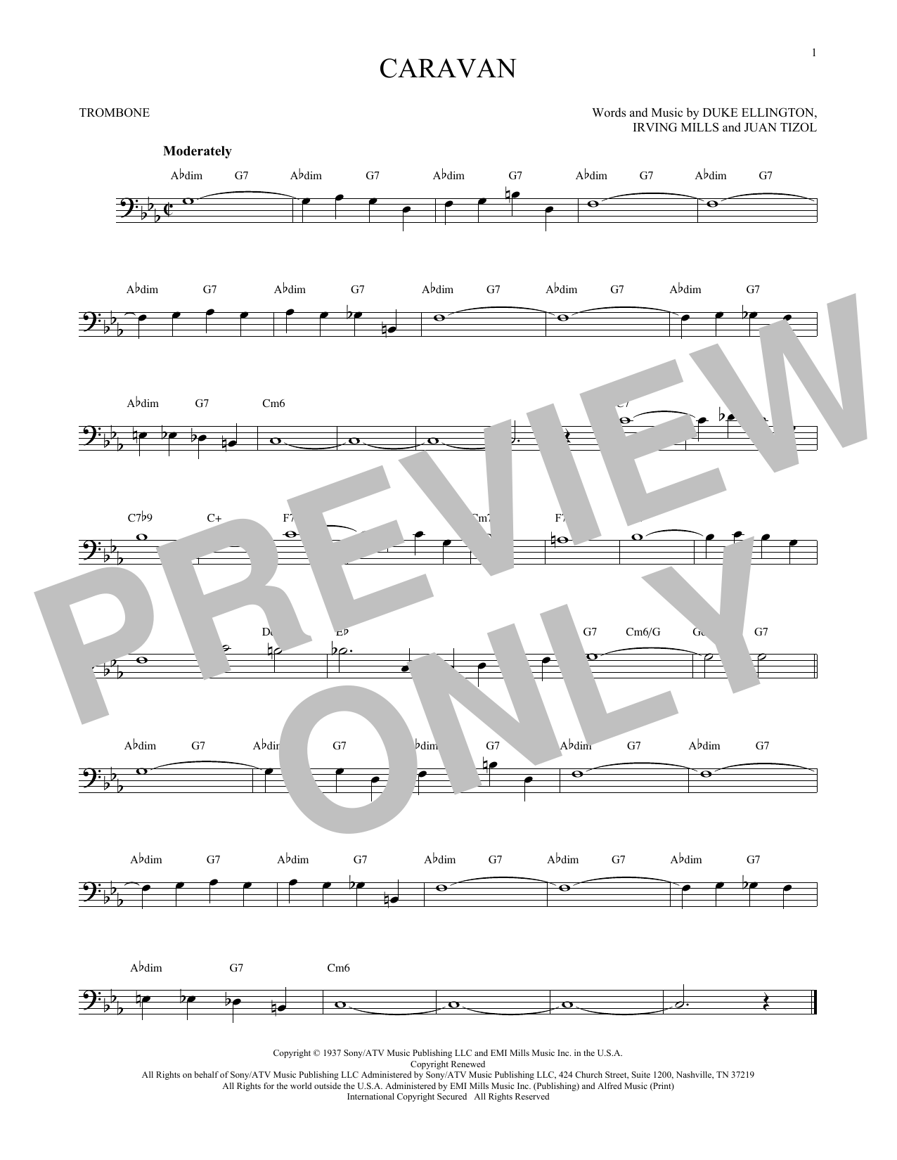 Product gallery: Page 1 of 1 Caravan, Juan Tizol & Duke Ellington