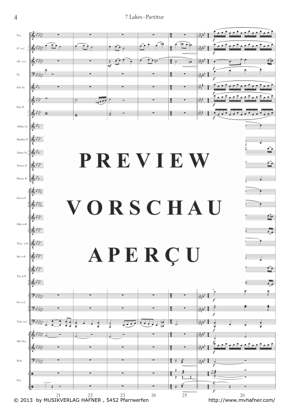 Product gallery: Page 7 of 11 7 Lakes, , (large wind orchestra)