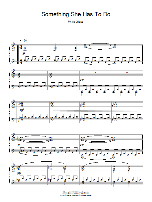 Produktbild zu: Something She Has To Do (from The Hours)