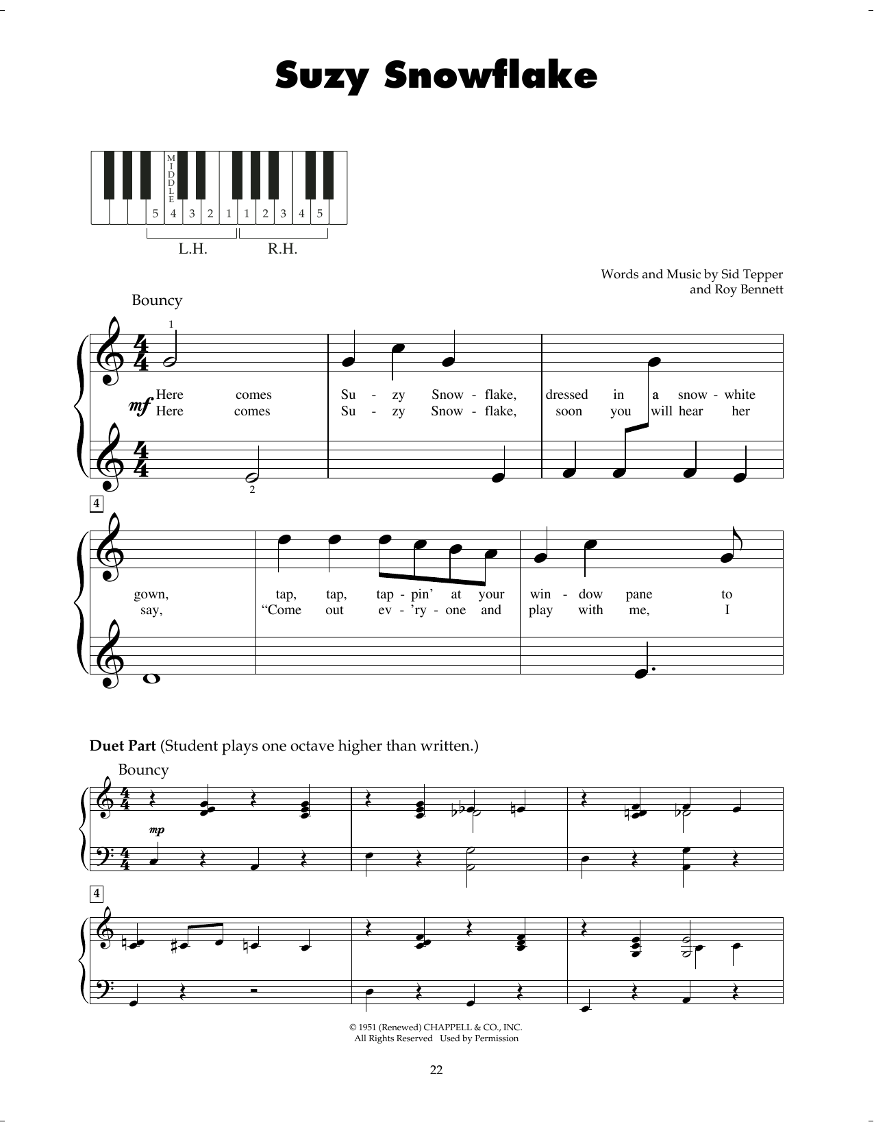 Produktgalerie: Seite 1 von 1 Suzy Snowflake, Rosemary Clooney, Klavier