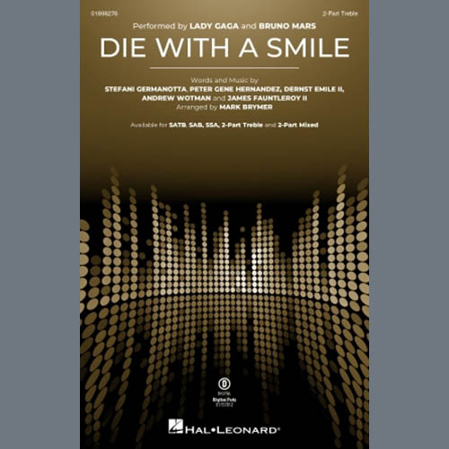 cover: Die With A Smile (arr. Mark Brymer), Bruno Mars & Lady Gaga