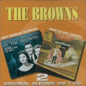 cover: The Three Bells, The Browns, Gesang, Gitarre, Klavier