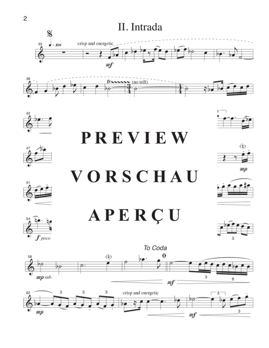 Produktgalerie: Seite 13 von 21 Prelude and Intrada , , (4 Hörner oder Ensemble)