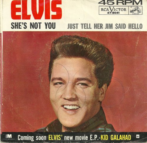 cover: She's Not You, Elvis Presley, Gitarre
