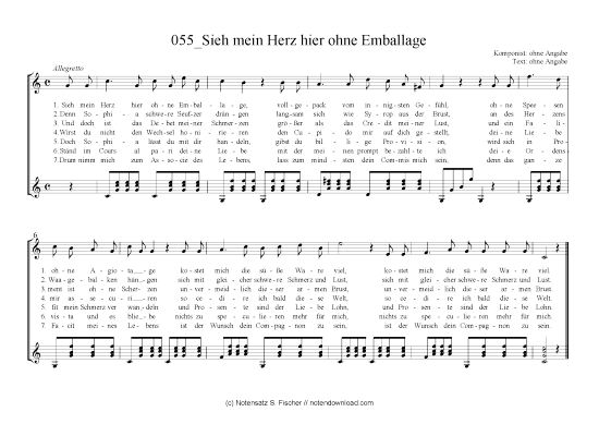 Product picture to: Sieh mein Herz hier ohne Emballage 