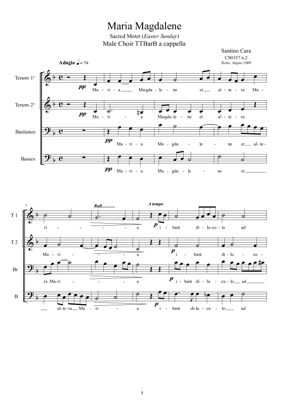 Produktbild zu: Maria MagdaleneSantino Cara