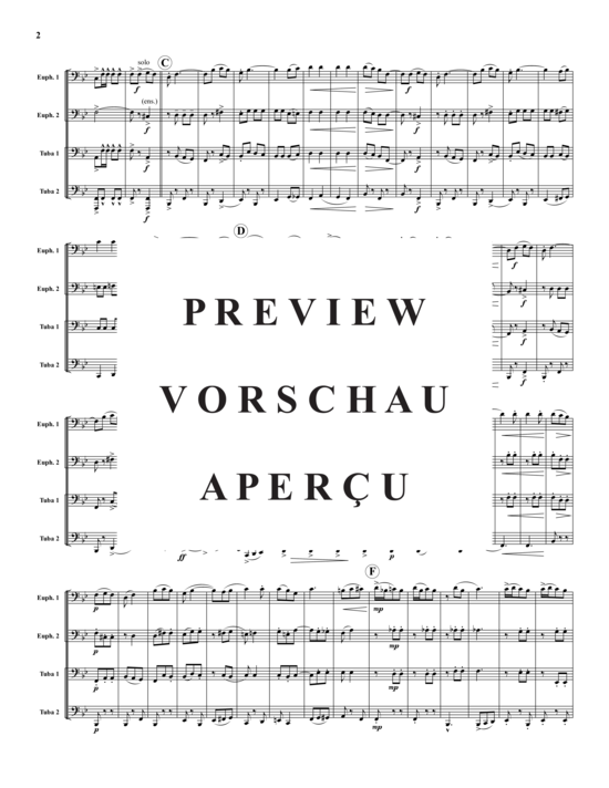 Product gallery: Page 3 of 16 Our Euph From Dixie , , (Tuba Quartet: 2x Baritone, 2xTuba)