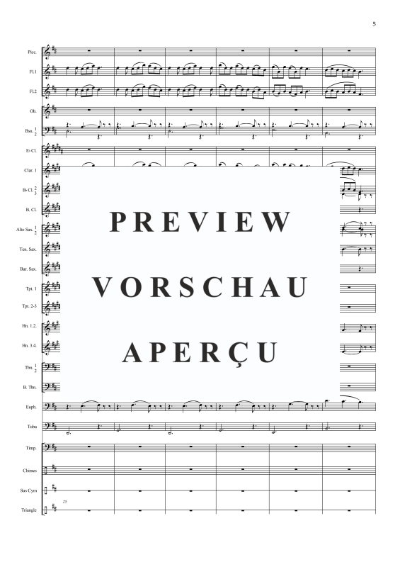 Product gallery: Page 8 of 11 The Garden of Eden (Celtic Tiger), , Flute Solo and Concert Band