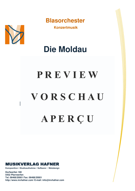 Product gallery: Page 2 of 11 Die Moldau, , (large wind orchestra)