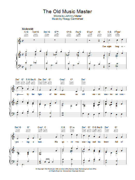 Produktbild zu: The Old Music Master