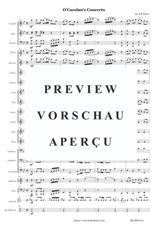 Produktgalerie: Seite 4 von 11 O'Carolans Concerto, , Concert Band