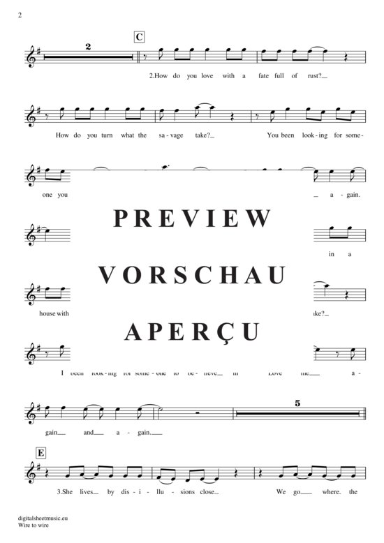 Product gallery: Page 3 of 4 Wire to wire , Razorlight, Clarinet in B-flat