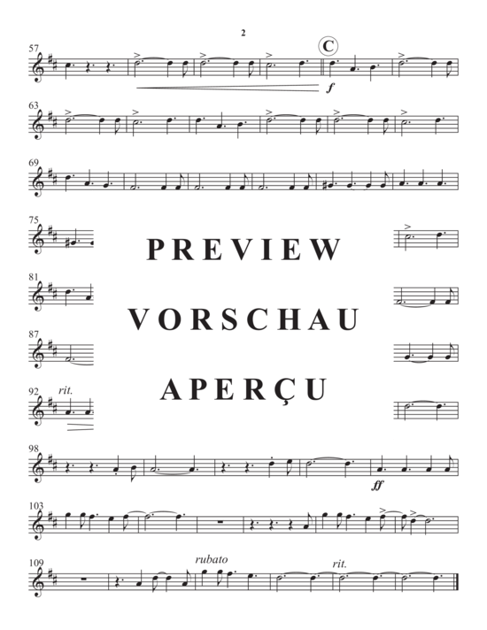 Produktgalerie: Seite 9 von 17 Tom´s Prayer , , (Blechbläser Quintett)