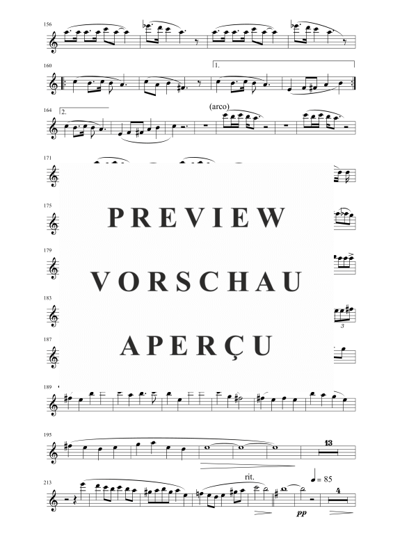 gallery: Des rêves avant le jour, , Gemischtes Ensemble - Violine 1 Einzelstimme