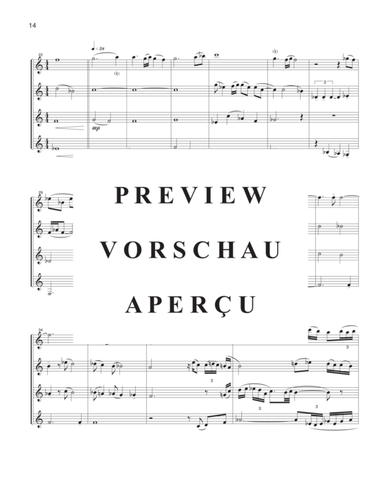 Product gallery: Page 17 of 21 Cosmic Portraits , , (flute, clarinet, alto saxophone and tenor saxophone)