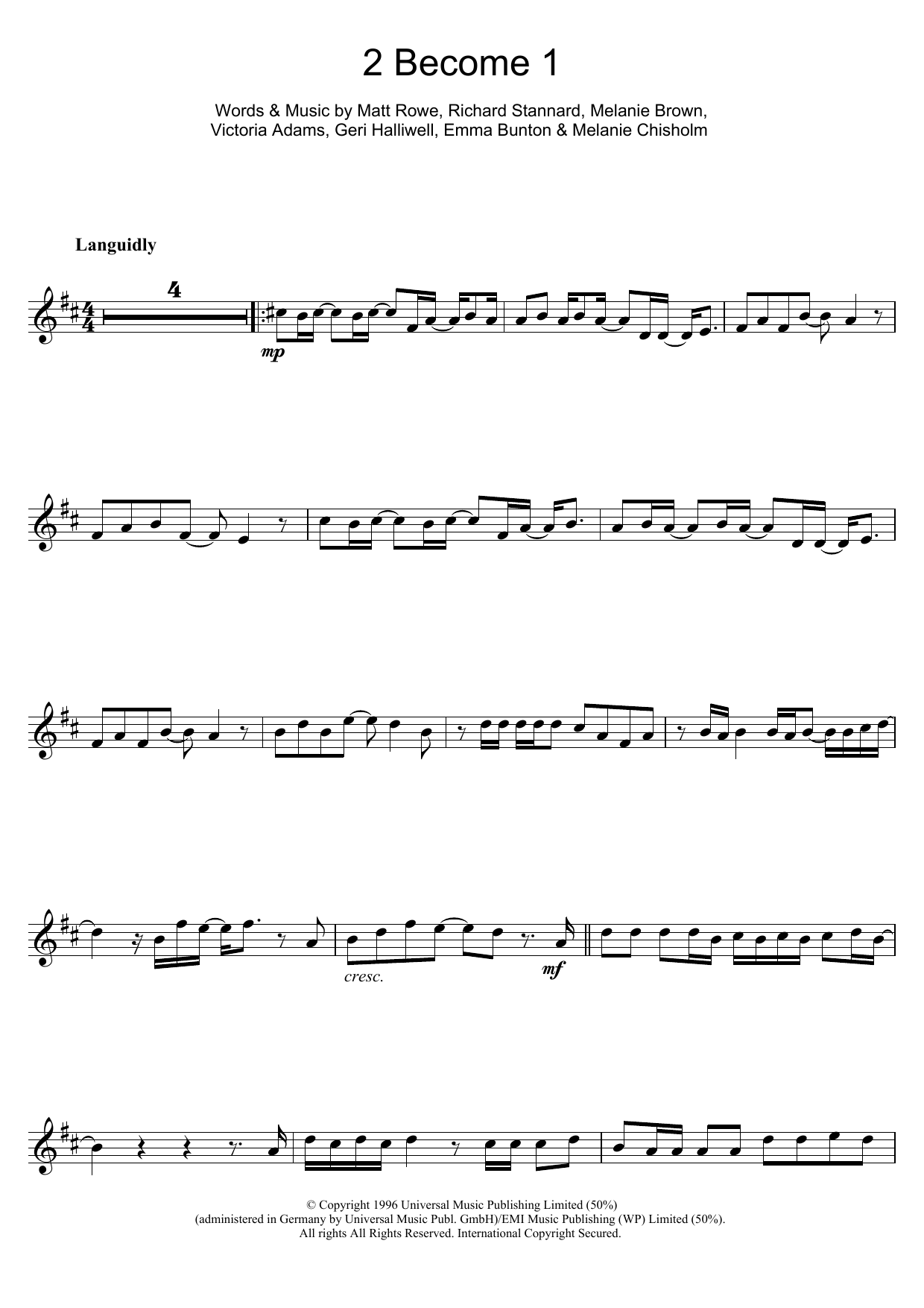 Product gallery: Page 1 of 1 2 Become 1, Spice Girls