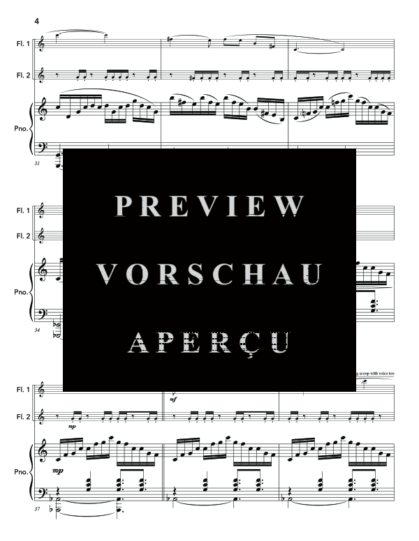 Produktgalerie: Seite 8 von 11 A Ways In..., , (Trio 2x Flöte und Klavier)