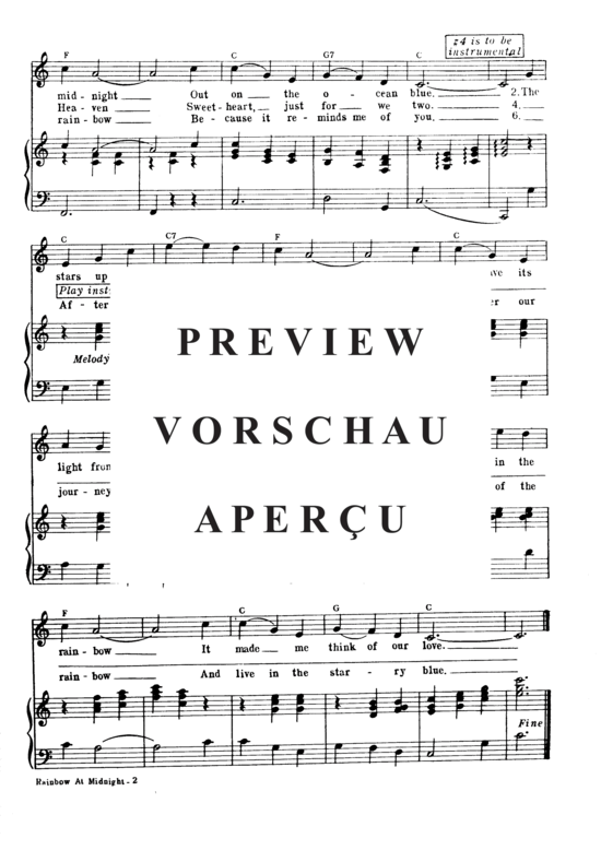 Produktgalerie: Seite 4 von 8 Rainbow At Midnight , Carlisle Brothers,The, Klavier und Gesang