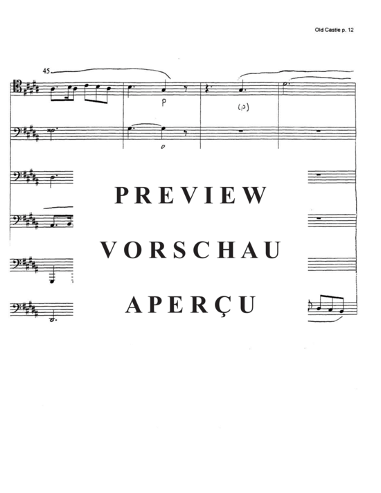 Produktgalerie: Seite 14 von 21 The Old Castle , , (Tuba Ensemble EEETTT)