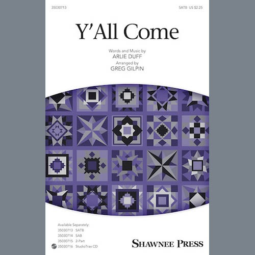 cover: Y'All Come, Greg Gilpin, Chor