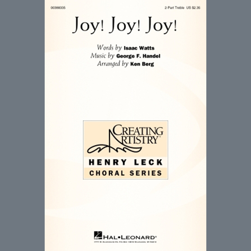 Product picture to: Joy! Joy! Joy! (arr. Ken Berg)