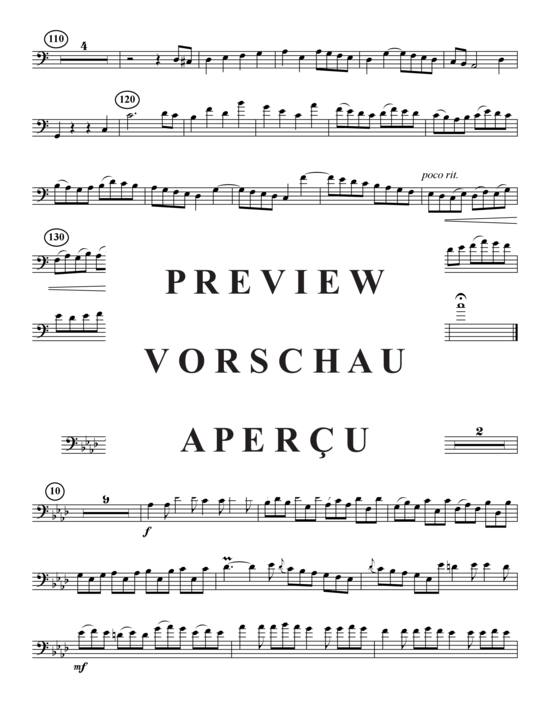Product gallery: Page 21 of 21 Bach Collection 4 Stücke , , (Tuba Quartet: 2x Baritone, 2xTuba)