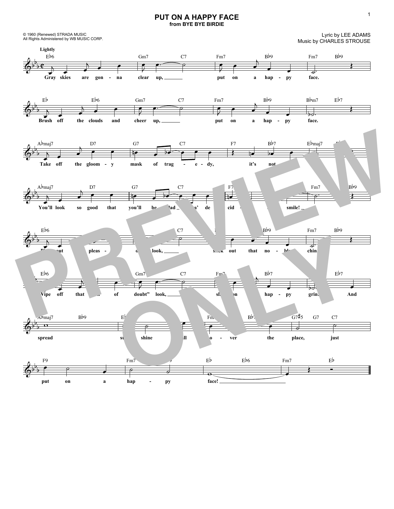 Produktbild zu: Put On A Happy Face
