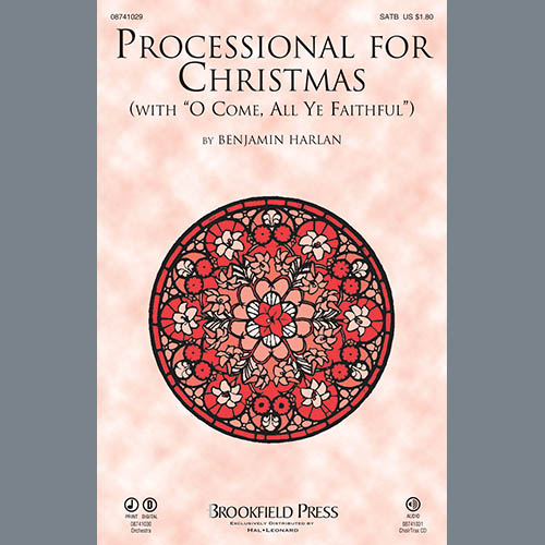 cover: Processional For Christmas - F Horn, Benjamin Harlan, Chor