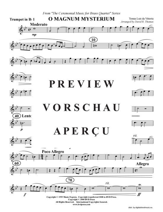 Produktgalerie: Seite 13 von 21 Vier Weihnachts-Motetten, , (2xTromp in B, Horn in F (Pos), Pos)