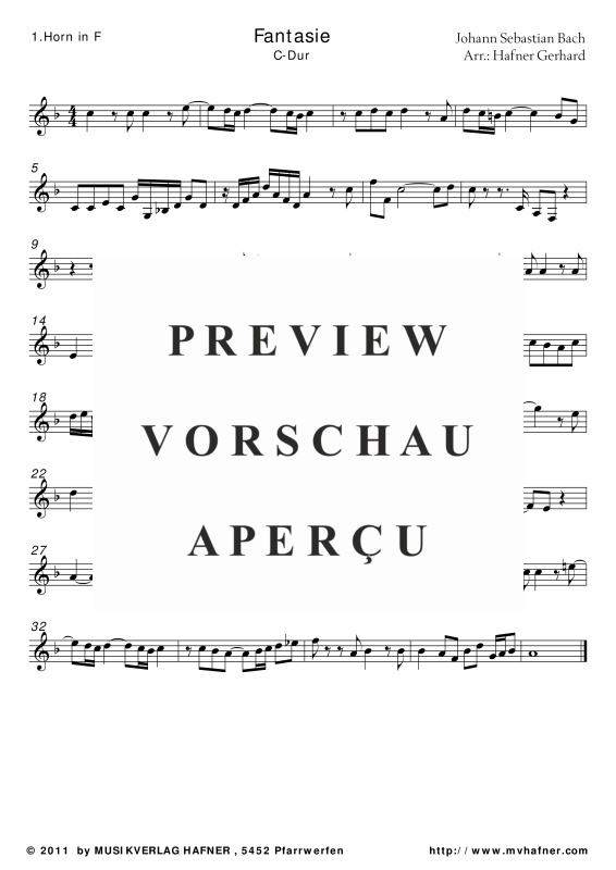 Produktgalerie: Seite 10 von 11 Fantasie, , (Blechbläser Quintett)