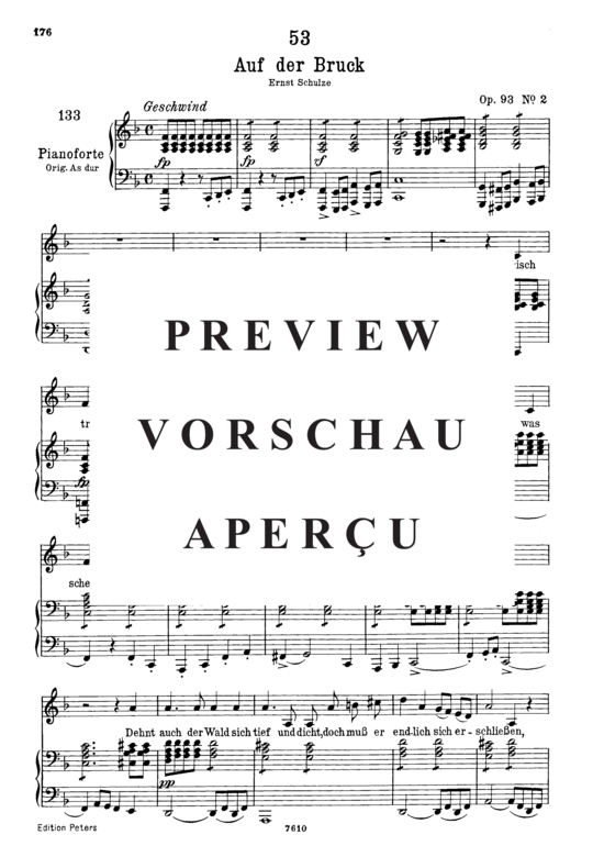Product gallery: Page 2 of 7 Auf der Brück D.833, , Low Voice and Piano