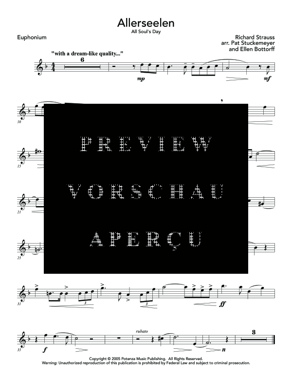 gallery: Allerseelen, , (euphonium and piano)