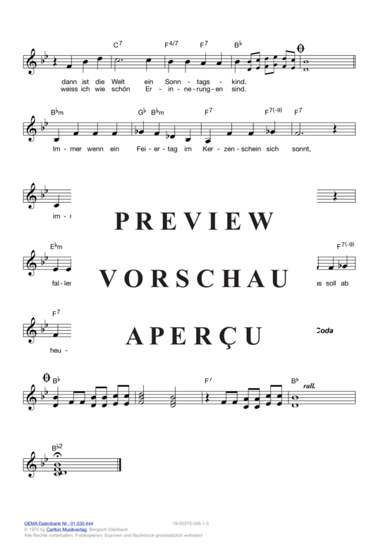 Produktgalerie: Seite 4 von 11 Ich hab geträumt, das Glück kam heut zu mir , Black, Roy, (Melodie-Stimmen in C/B/Es)