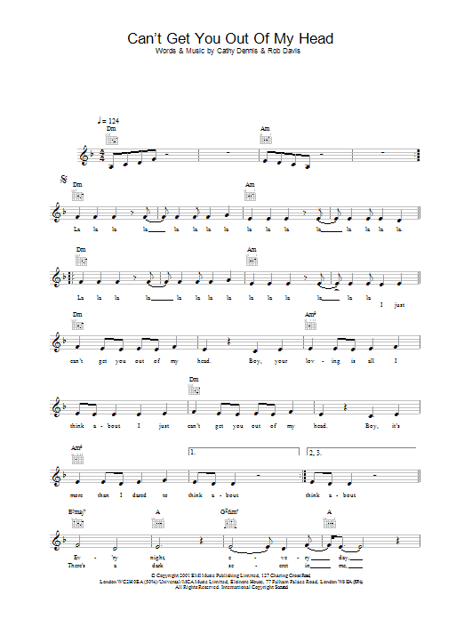Produktbild zu: Can't Get You Out Of My Head