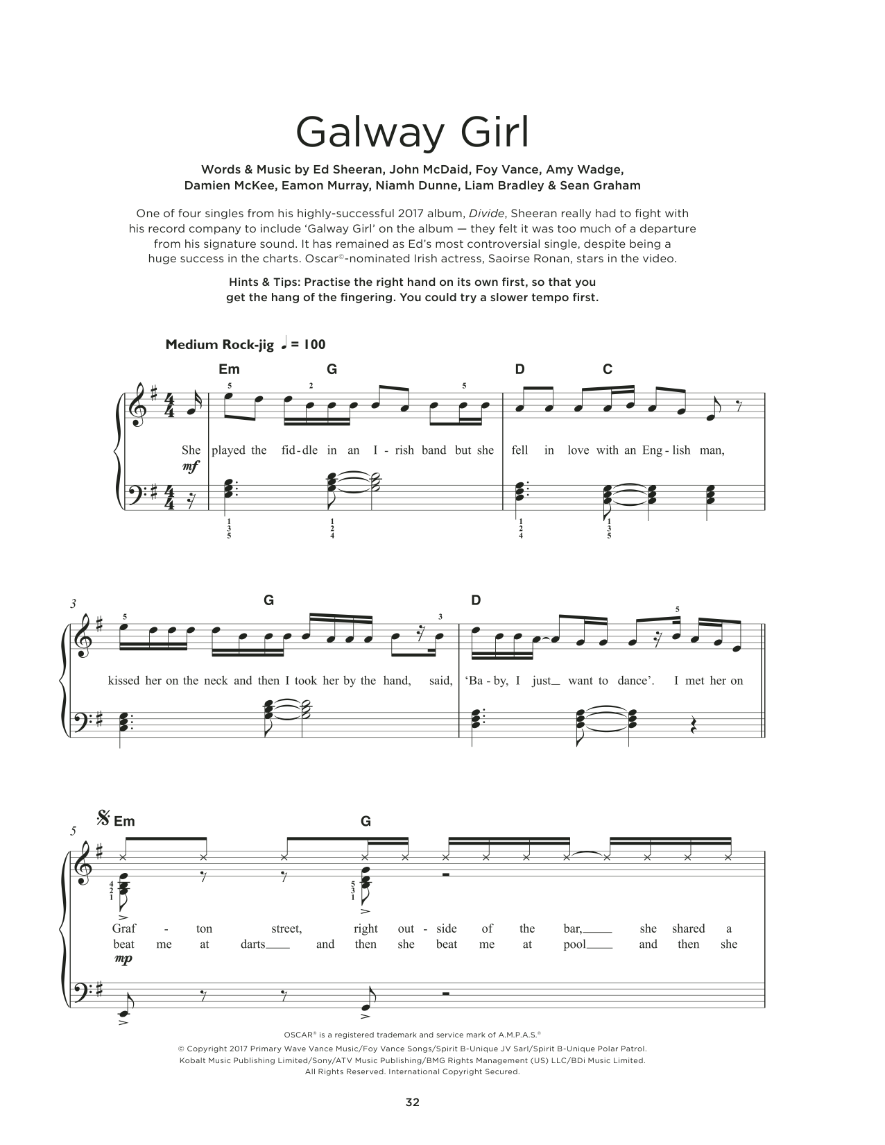 Product picture to:  Galway Girl - Ed Sheeran