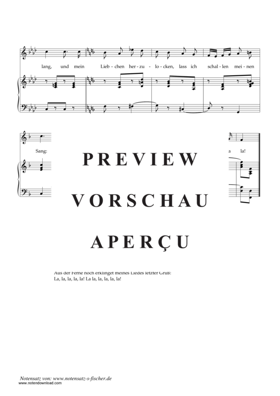 Product gallery: Page 3 of 3 Das Liedchen , , Piano and Voice