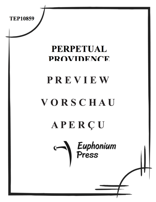 Produktgalerie: Seite 2 von 21 Perpetual Providence , , (Euphonium, Tuba + Klavier)