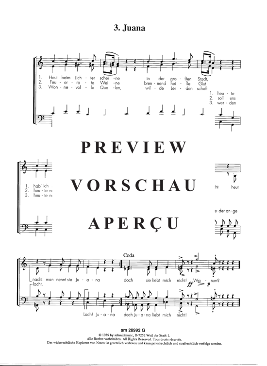 Product gallery: Page 5 of 5 Drei südamerikanische Tangos , , (mixed choir)