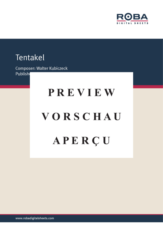 Product gallery: Page 2 of 4 Tentakel , , Piano and Voice