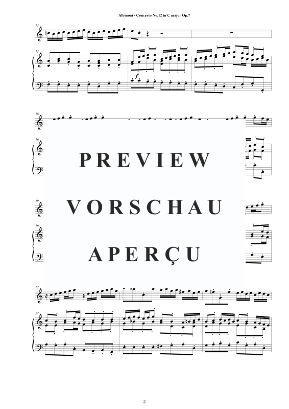 Product gallery: Page 3 of 11 Oboe Concerto No.12 in C-Dur Op.7, , Oboe and Piano/Harpsichord