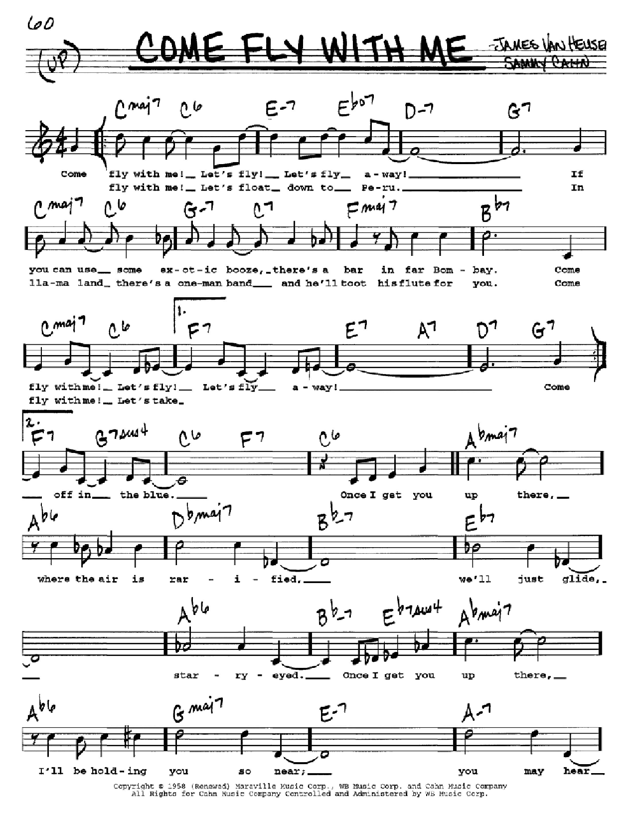 Produktbild zu: Come Fly With Me