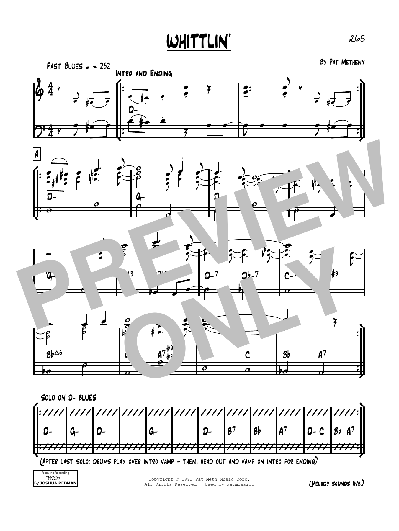 Produktbild zu: Whittlin'