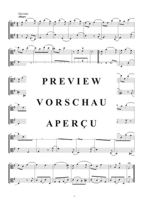 Product gallery: Page 4 of 4 Sonate für zwei Bratschen op.2 Nr.11, , 