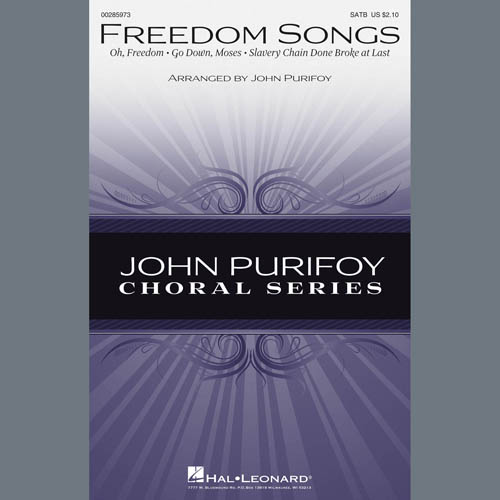 cover: Freedom Songs, John Purifoy, Chor