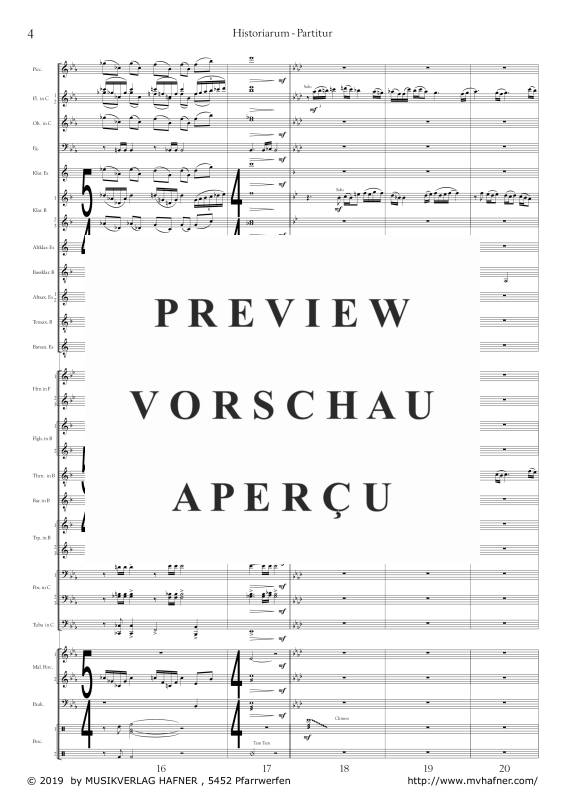 Product gallery: Page 8 of 11 Historiarum - 777 Jahre Markt Werfen, , (large wind orchestra)