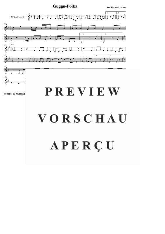 Product gallery: Page 5 of 11 Guggu-Polka, , (woodwind and brass)