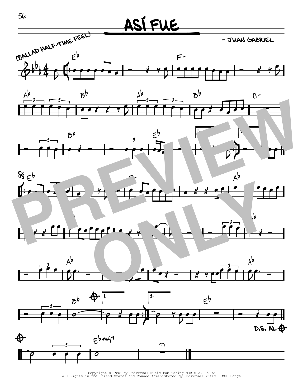 Product gallery: Page 1 of 1 Asi fue, Juan Gabriel
