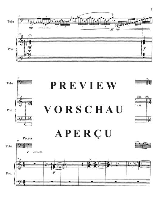 Produktgalerie: Seite 7 von 21 Sonata , , (Tuba + Klavier)